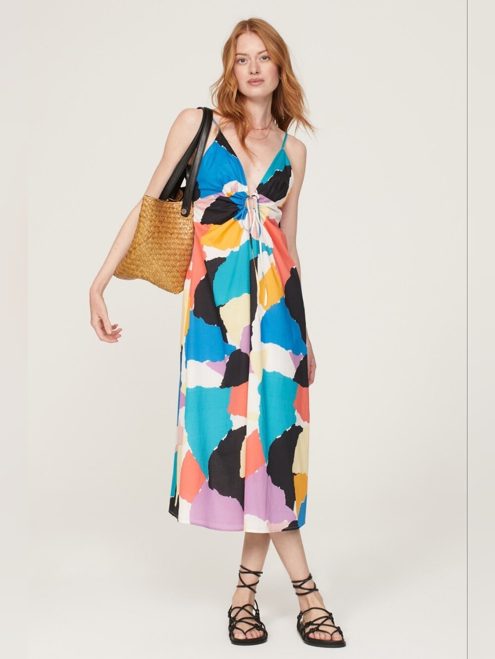 Sabina Rails Colorblock Dress L